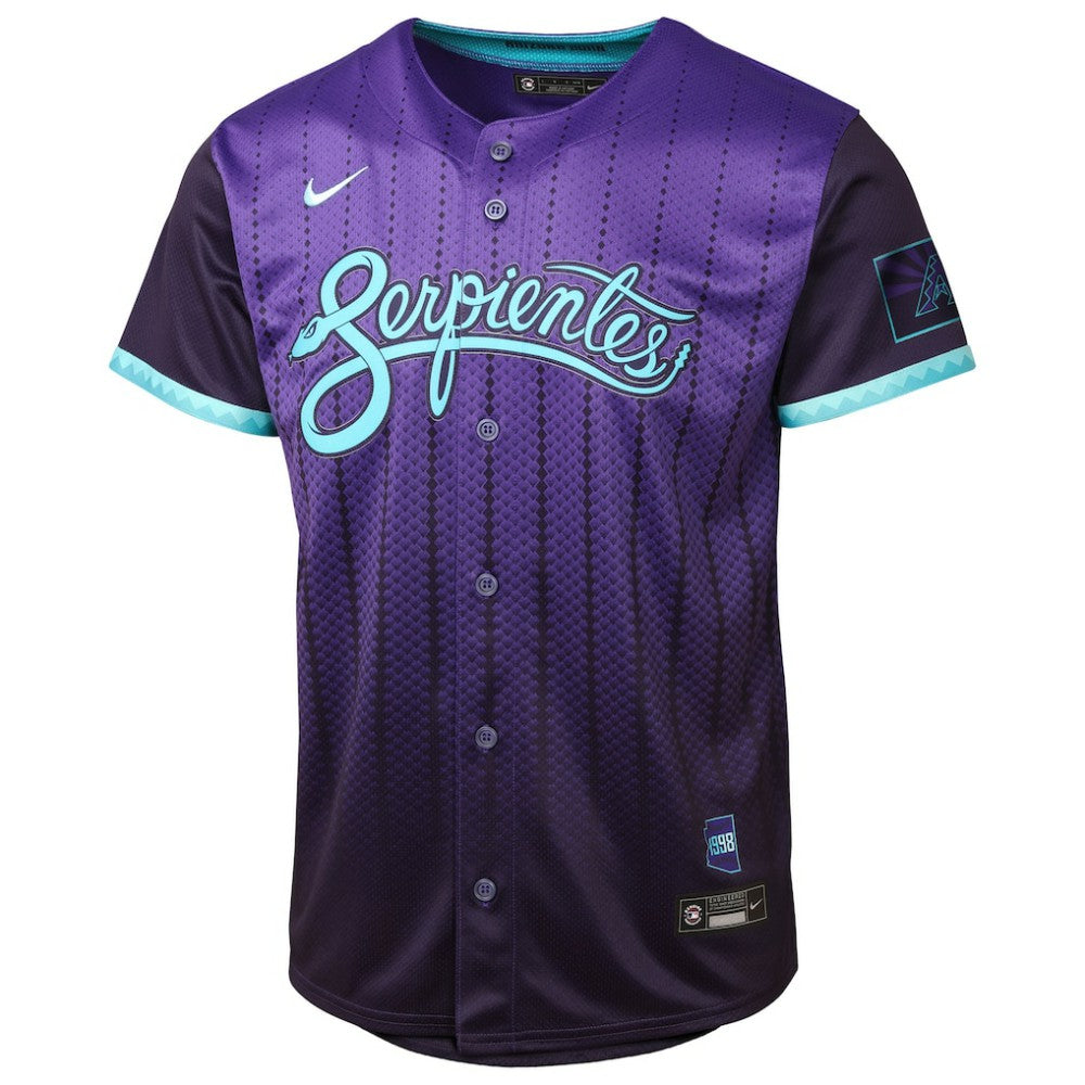 Arizona Diamondbacks Nike Youth 2025 City Connect Limited Jersey - Purple Jerseys