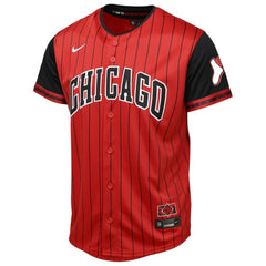 Chicago White Sox Youth 2025 City Connect Limited Jersey - Red/Black Jerseys