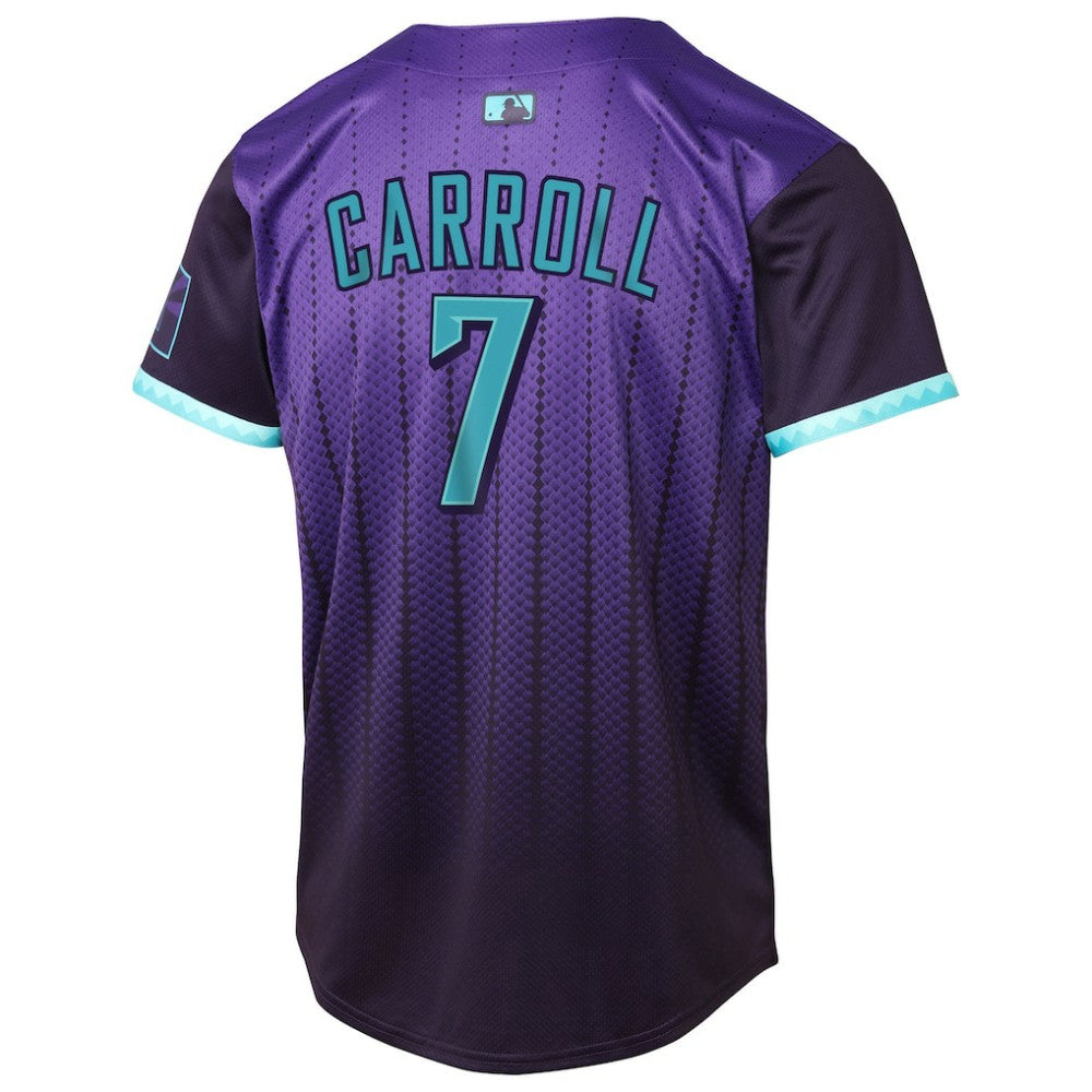 Corbin Carroll Arizona Diamondbacks Nike Youth 2025 City Connect Limited Player Jersey - Purple Jerseys