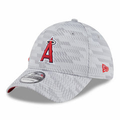 Los Angeles Angels New Era 2025 MLB Clubhouse 39THIRTY Flex Hat - Gray Hats