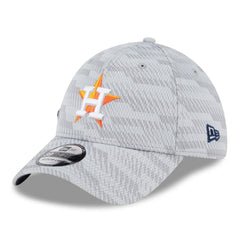 Houston Astros New Era 2025 MLB Clubhouse 39THIRTY Flex Hat - Gray Hats