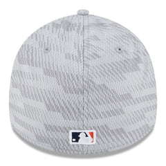 Houston Astros New Era 2025 MLB Clubhouse 39THIRTY Flex Hat - Gray Hats