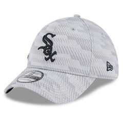 Chicago White Sox New Era 2025 MLB Clubhouse 39THIRTY Flex Hat - Gray Hats