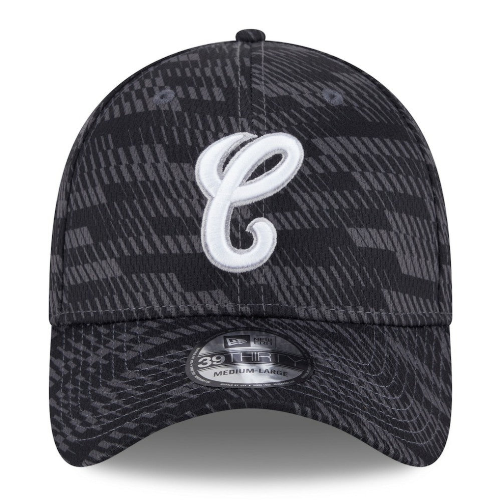 Chicago White Sox New Era 2025 MLB Clubhouse 39THIRTY Flex Hat - Black Hats