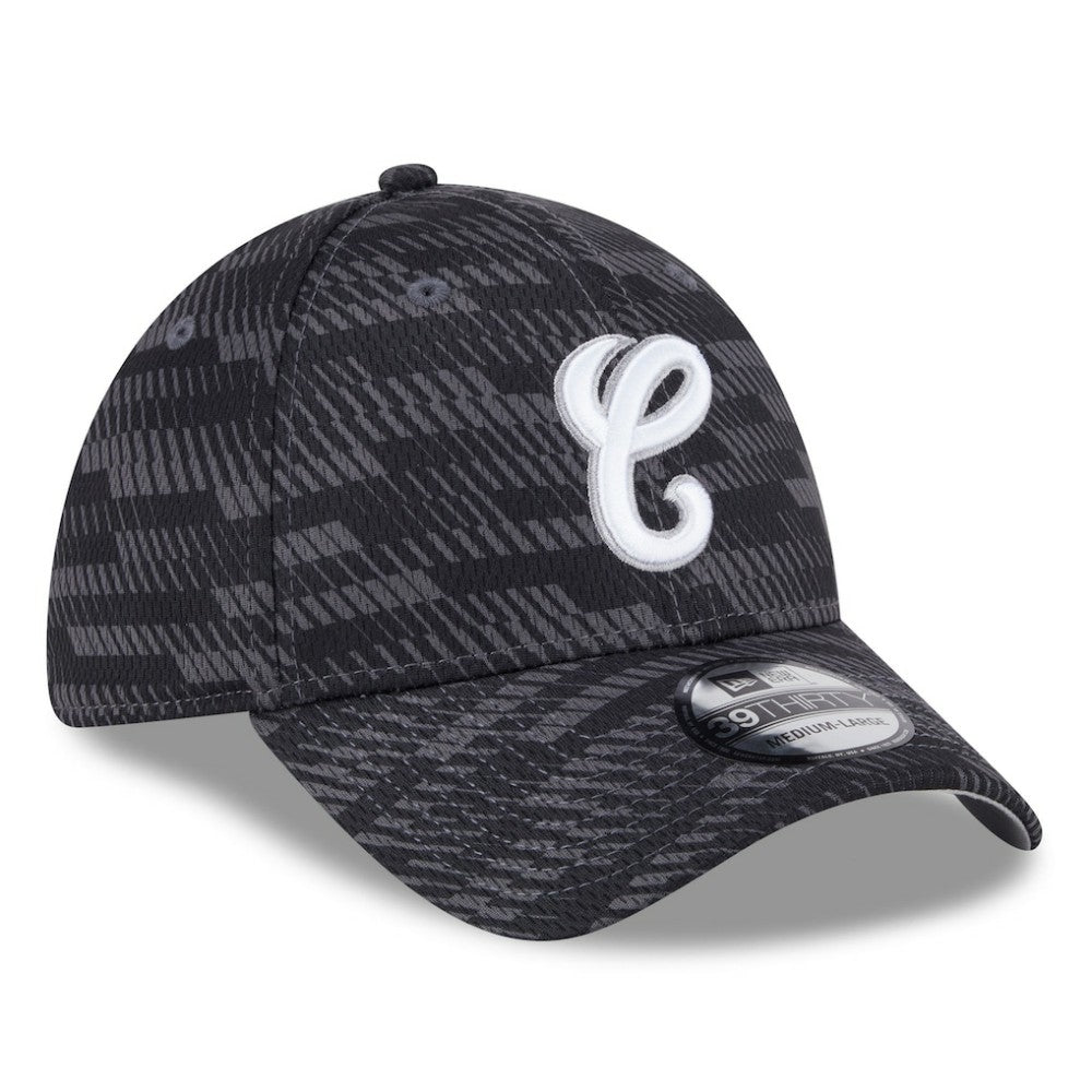 Chicago White Sox New Era 2025 MLB Clubhouse 39THIRTY Flex Hat - Black Hats