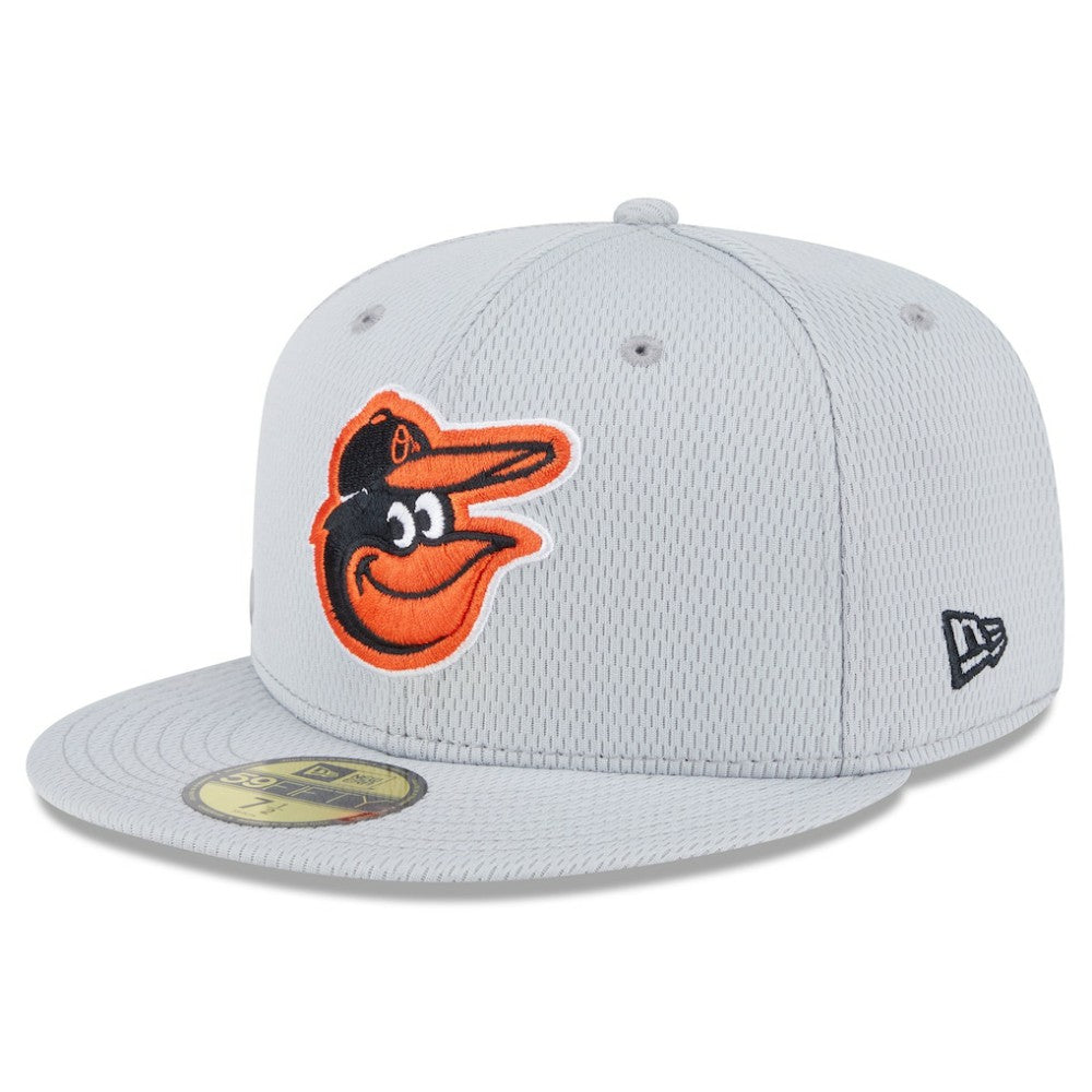 Baltimore Orioles New Era 2025 MLB Clubhouse 59FIFTY Fitted Hat - Gray Hats