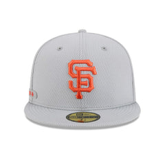 San Francisco Giants New Era 2025 MLB Clubhouse 59FIFTY Fitted Hat - Gray Hats