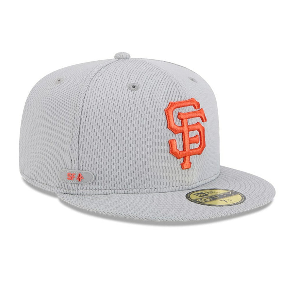 San Francisco Giants New Era 2025 MLB Clubhouse 59FIFTY Fitted Hat - Gray Hats
