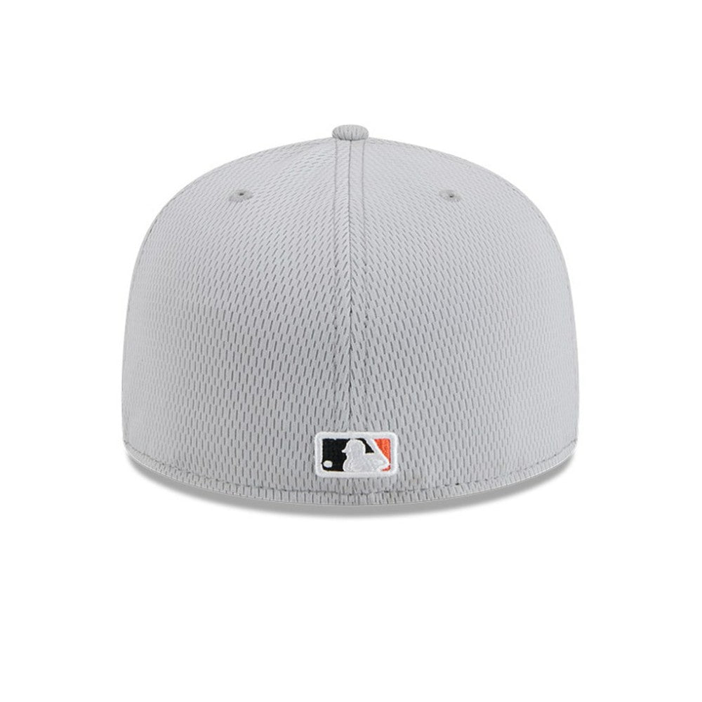 San Francisco Giants New Era 2025 MLB Clubhouse 59FIFTY Fitted Hat - Gray Hats
