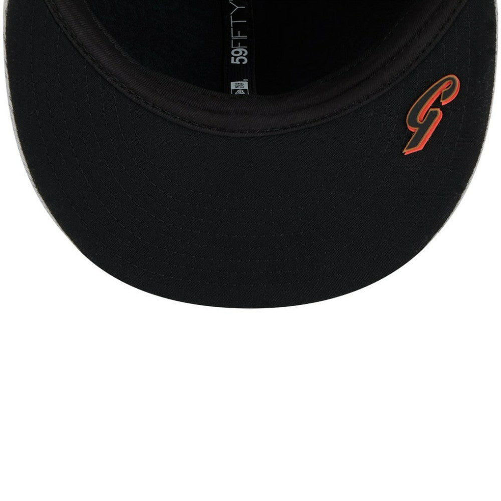 San Francisco Giants New Era 2025 MLB Clubhouse 59FIFTY Fitted Hat - Gray Hats