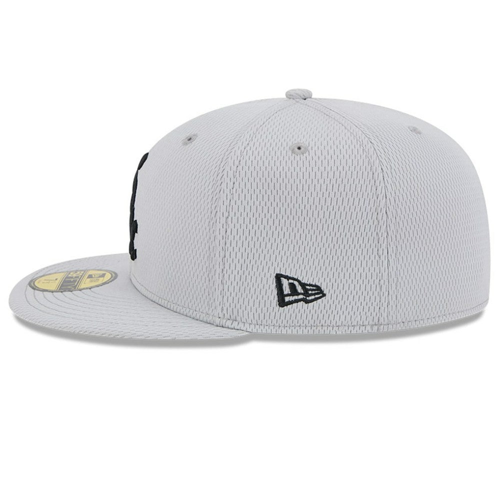 Chicago White Sox New Era 2025 MLB Clubhouse 59FIFTY Fitted Hat - Gray Hats