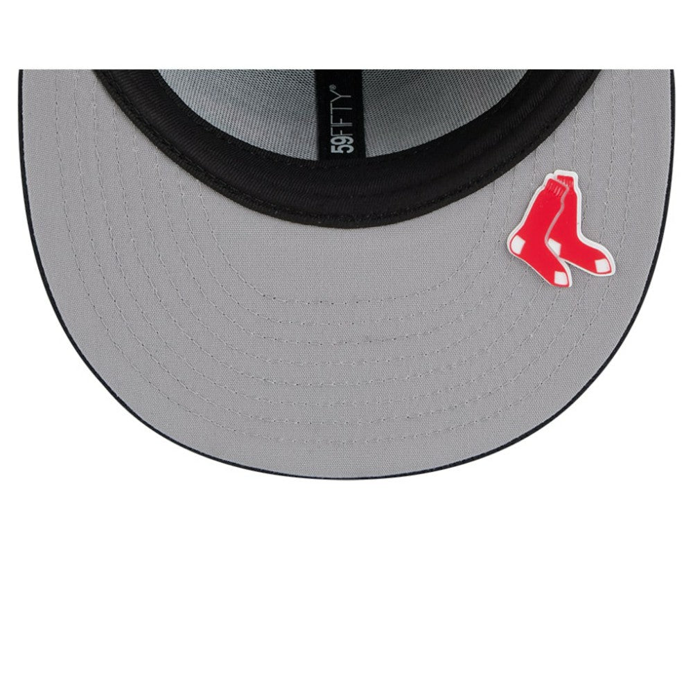 Boston Red Sox New Era 2025 MLB Clubhouse 59FIFTY Fitted Hat - Navy Hats