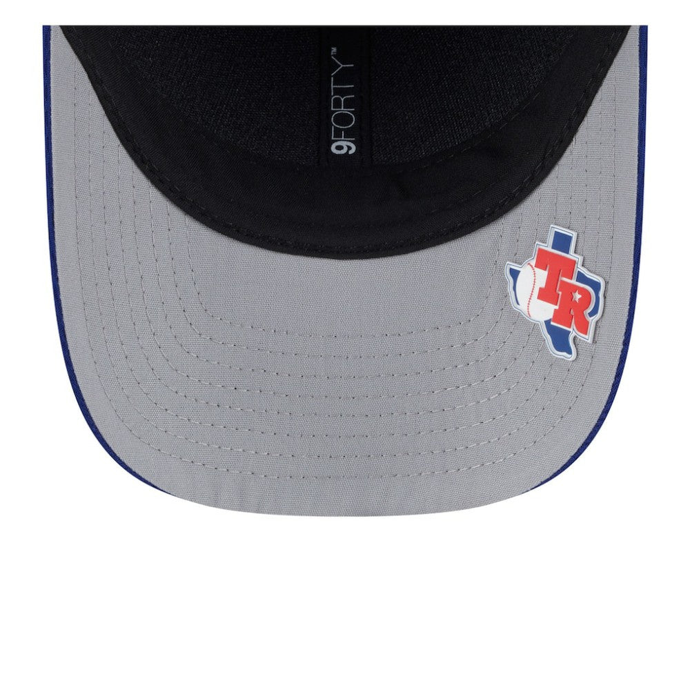 Texas Rangers New Era 2025 MLB Clubhouse 9FORTY M-Crown Adjustable Hat - Royal Hats