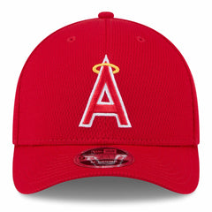 Los Angeles Angels New Era 2025 MLB Clubhouse 9FORTY Adjustable Hat - Red Hats