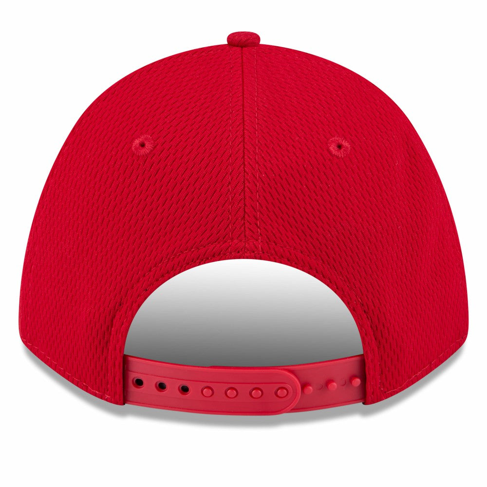 Los Angeles Angels New Era 2025 MLB Clubhouse 9FORTY Adjustable Hat - Red Hats