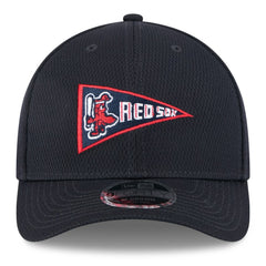 Boston Red Sox New Era 2025 MLB Clubhouse 9FORTY M-Crown Adjustable Hat - Navy Hats