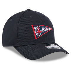 Boston Red Sox New Era 2025 MLB Clubhouse 9FORTY M-Crown Adjustable Hat - Navy Hats