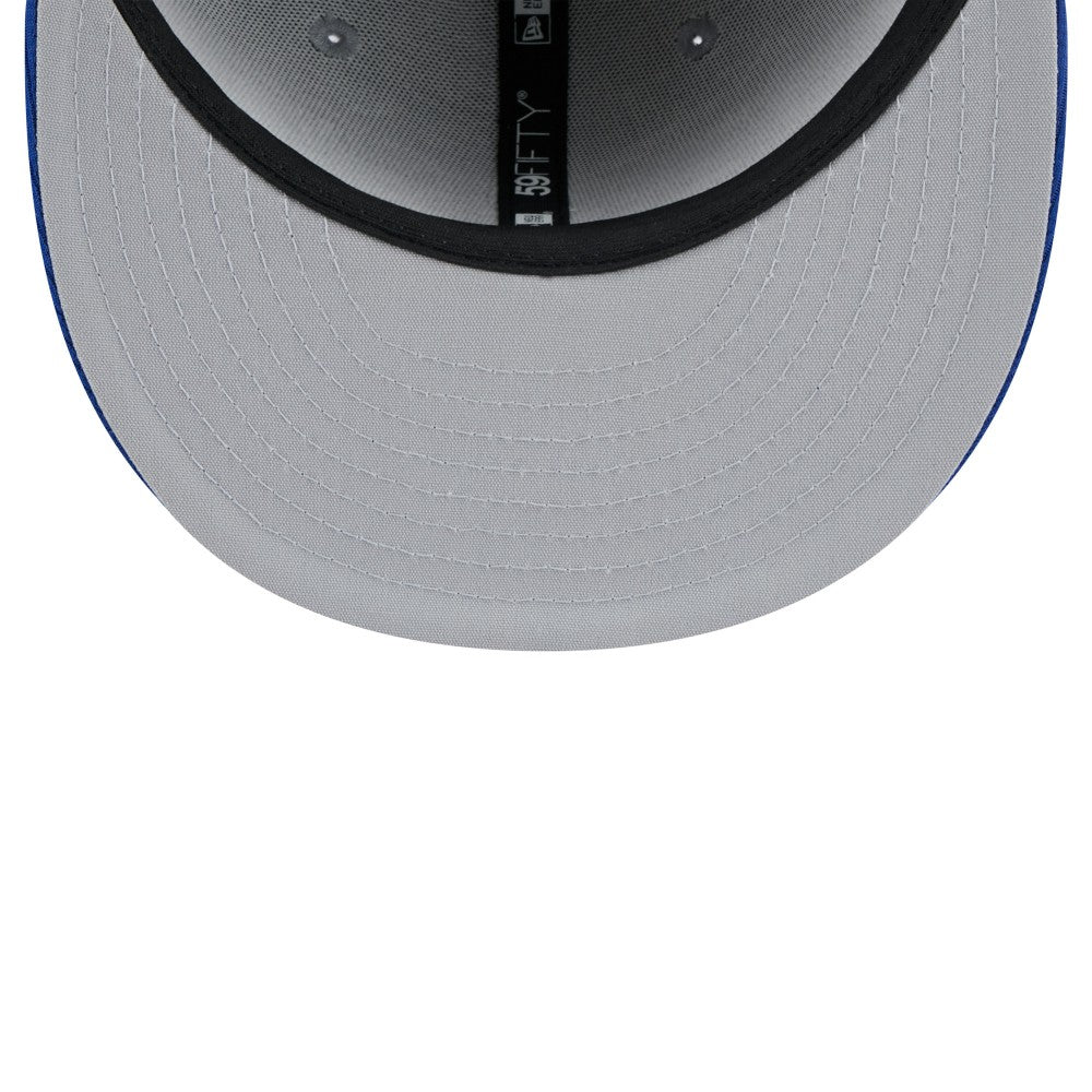 Milwaukee Brewers New Era 2025 Batting Practice 59FIFTY Fitted Hat - Gray/Royal Hats
