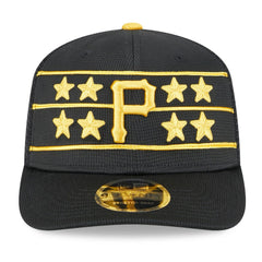 Pittsburgh Pirates New Era 2025 Batting Practice 9SEVENTY Stretch-Snap Trucker Hat - Black Hats