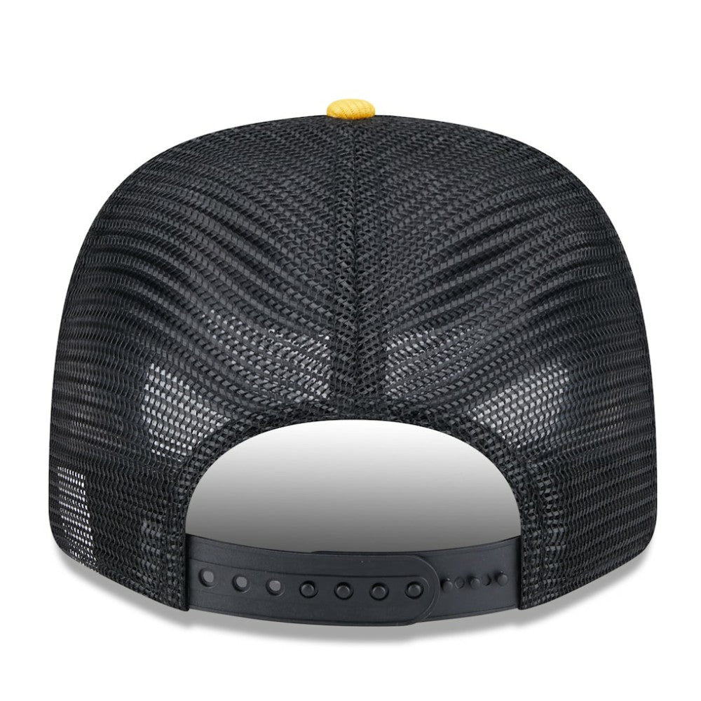 Pittsburgh Pirates New Era 2025 Batting Practice 9SEVENTY Stretch-Snap Trucker Hat - Black Hats