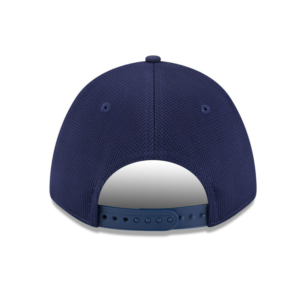 Houston Astros New Era 2025 Batting Practice 9FORTY M-Crown Adjustable Hat - Navy/Orange Hats