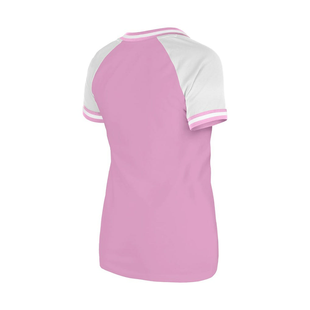 Buffalo Bills New Era Women's Mommy & Me V-Neck T-Shirt Pink