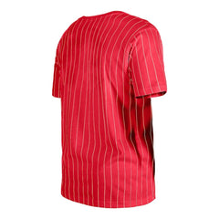 Philadelphia Phillies New Era Throwback Pinstripe T-Shirt - Red T-shirts