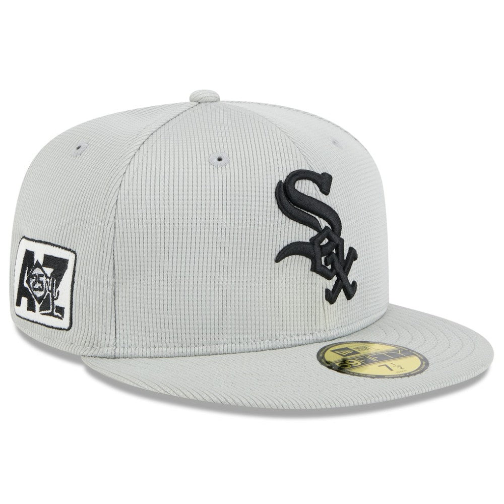 Chicago White Sox New Era 2025 Spring Training 59FIFTY Fitted Hat - Gray Hats