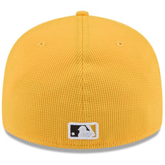 San Diego Padres New Era 2025 Spring Training Low Profile 59FIFTY Fitted Hat - Gold Hats