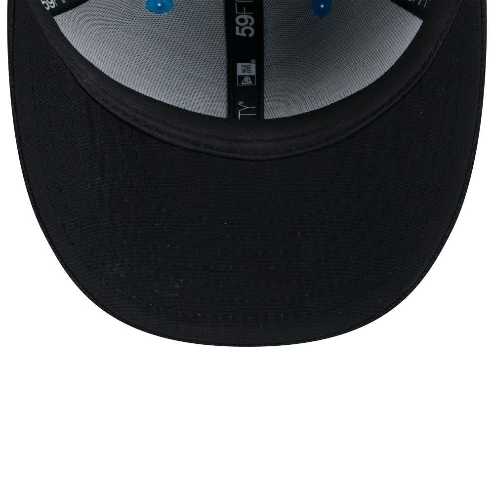 Miami Marlins New Era 2025 Spring Training Low Profile 59FIFTY Fitted Hat - Blue/Black Hats