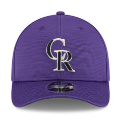 Colorado Rockies New Era 2025 Spring Training 9FORTY Adjustable Hat - Purple Hats