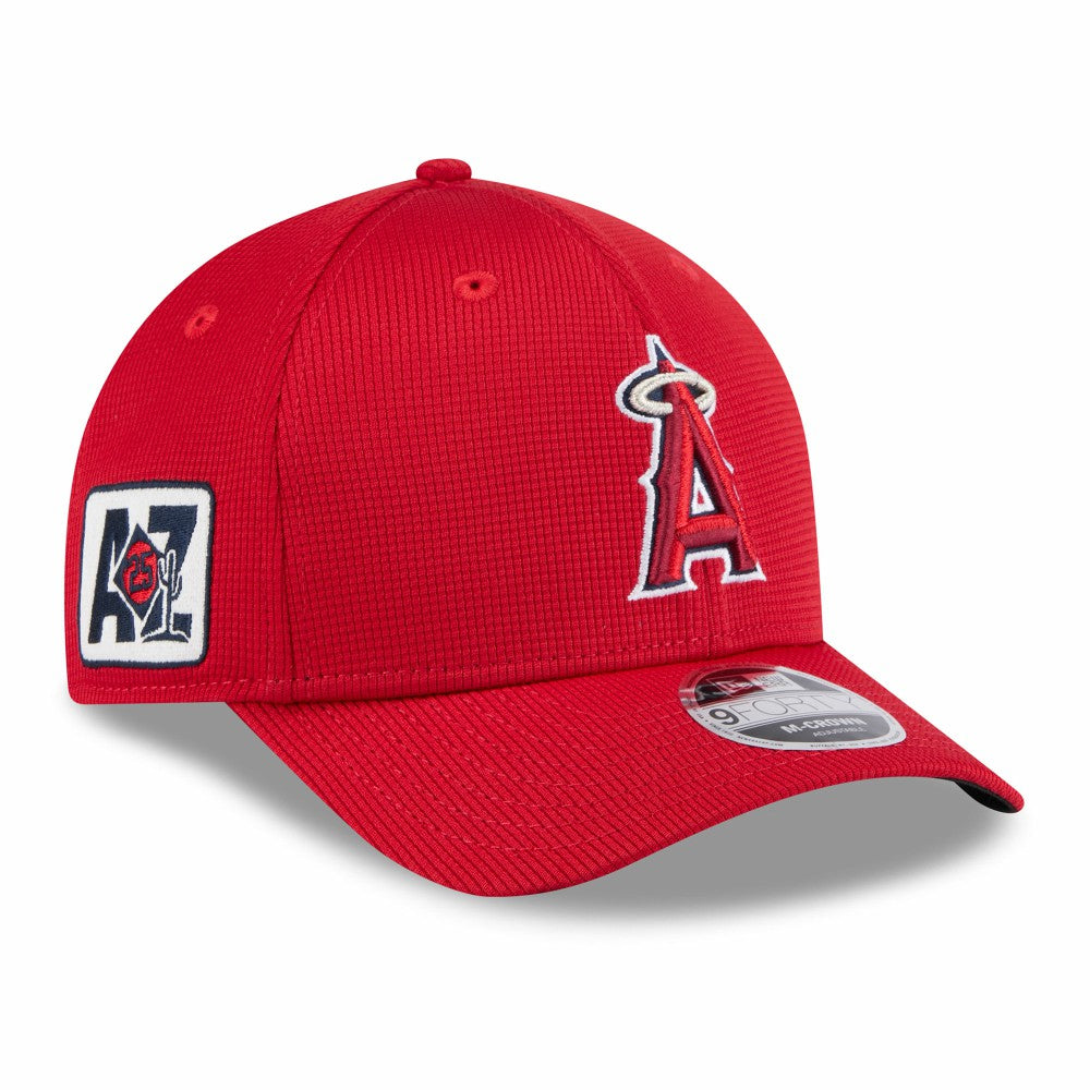 Los Angeles Angels New Era 2025 Spring Training 9FORTY Adjustable Hat - Red Hats