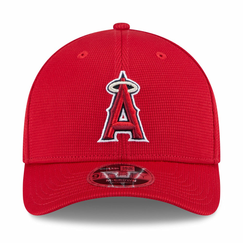 Los Angeles Angels New Era 2025 Spring Training 9FORTY Adjustable Hat - Red Hats