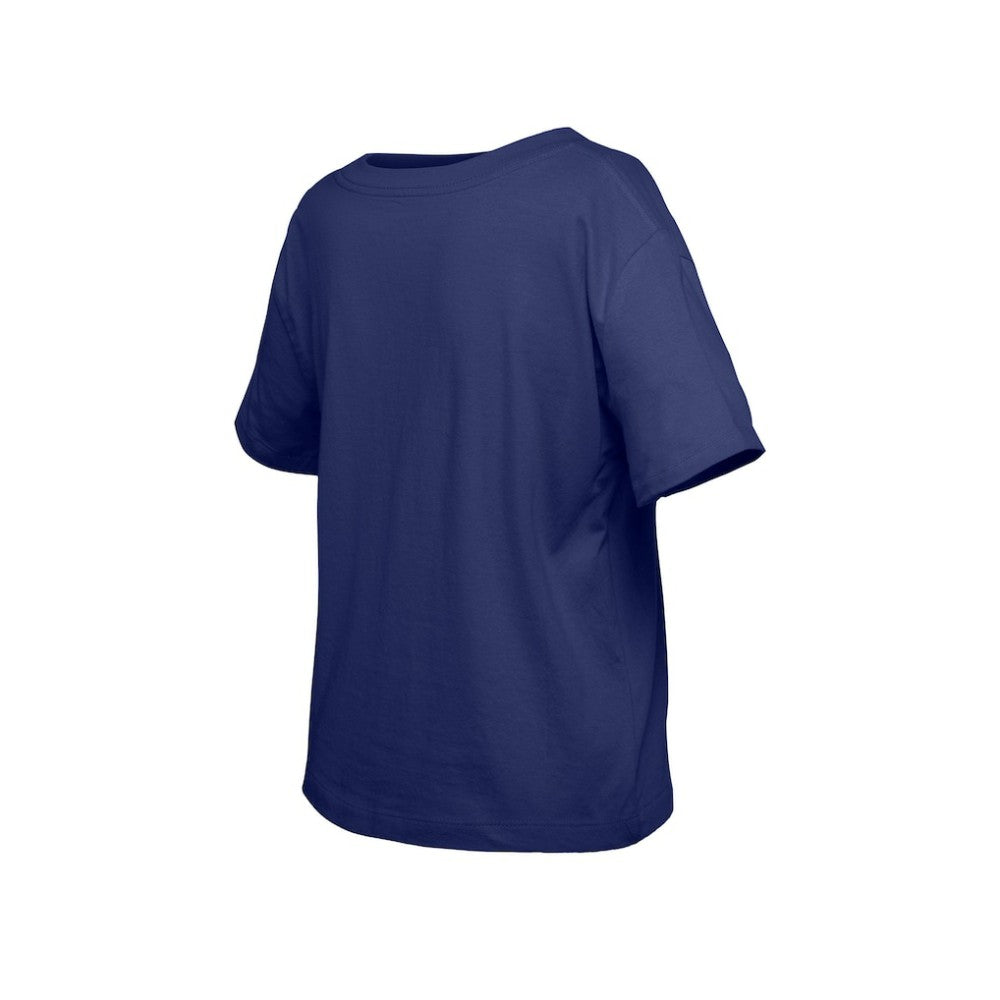 NHL Tampa Bay Lightning New Era Girl's Youth Flip Sequin T-Shirt - Blue