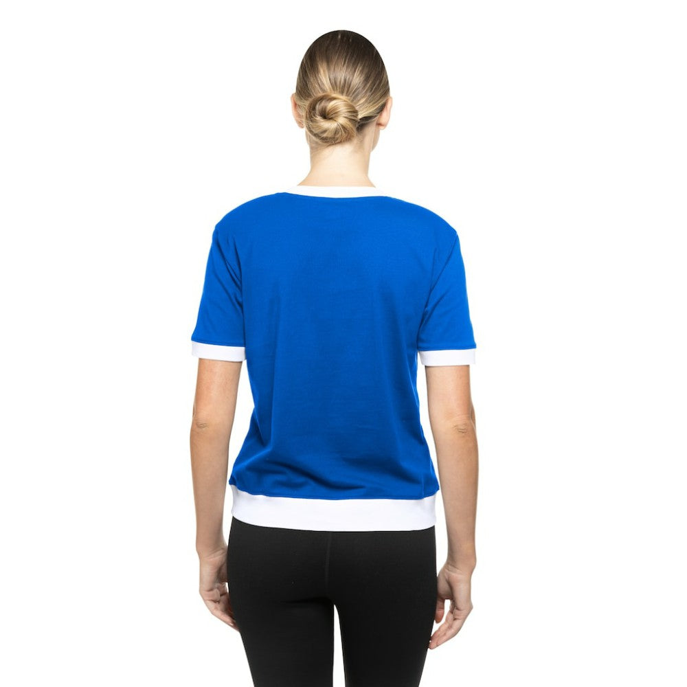 NHL St. Louis Blues New Era Women's Game Day Rhinestuds T-Shirt - Blue