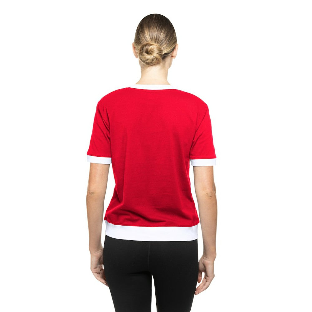 NHL Florida Panthers New Era Women's Game Day Rhinestuds T-Shirt - Red