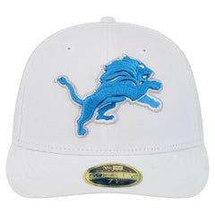 Detroit Lions New Era Omaha Low Profile 59FIFTY Fitted Hat White