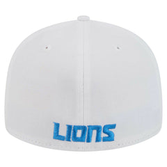 Detroit Lions New Era Omaha Low Profile 59FIFTY Fitted Hat White