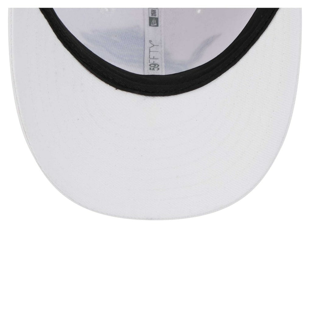 Detroit Lions New Era Omaha Low Profile 59FIFTY Fitted Hat White
