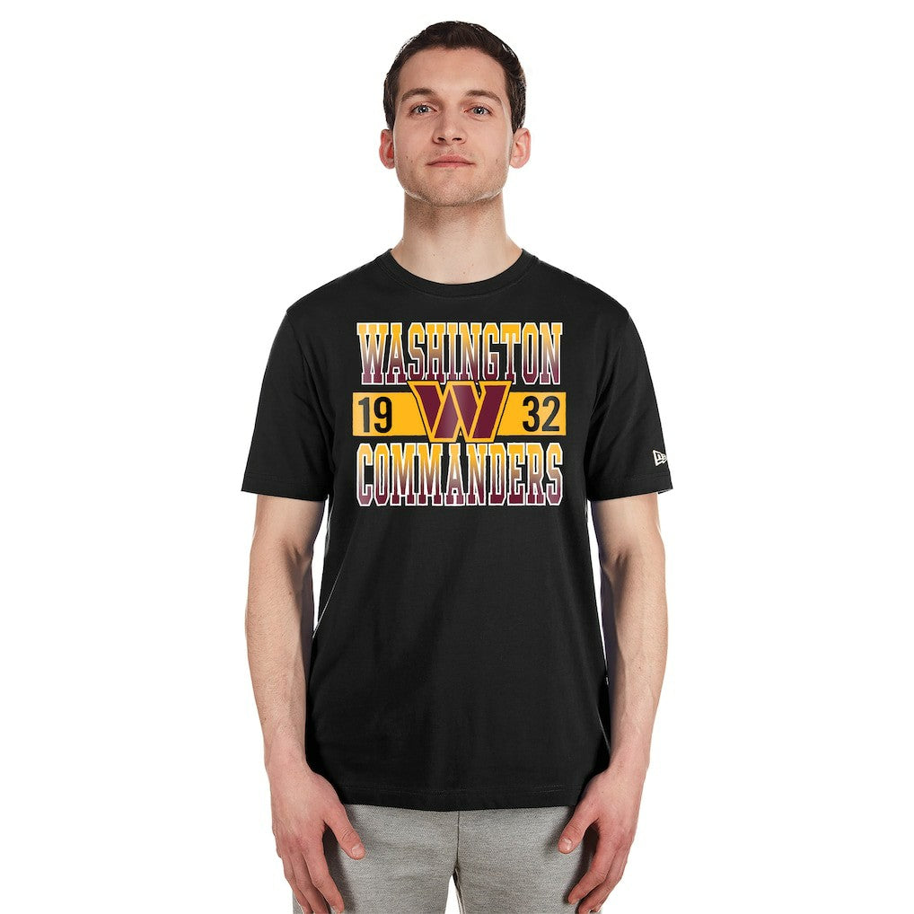 Washington Commanders New Era City Team T-Shirt Black