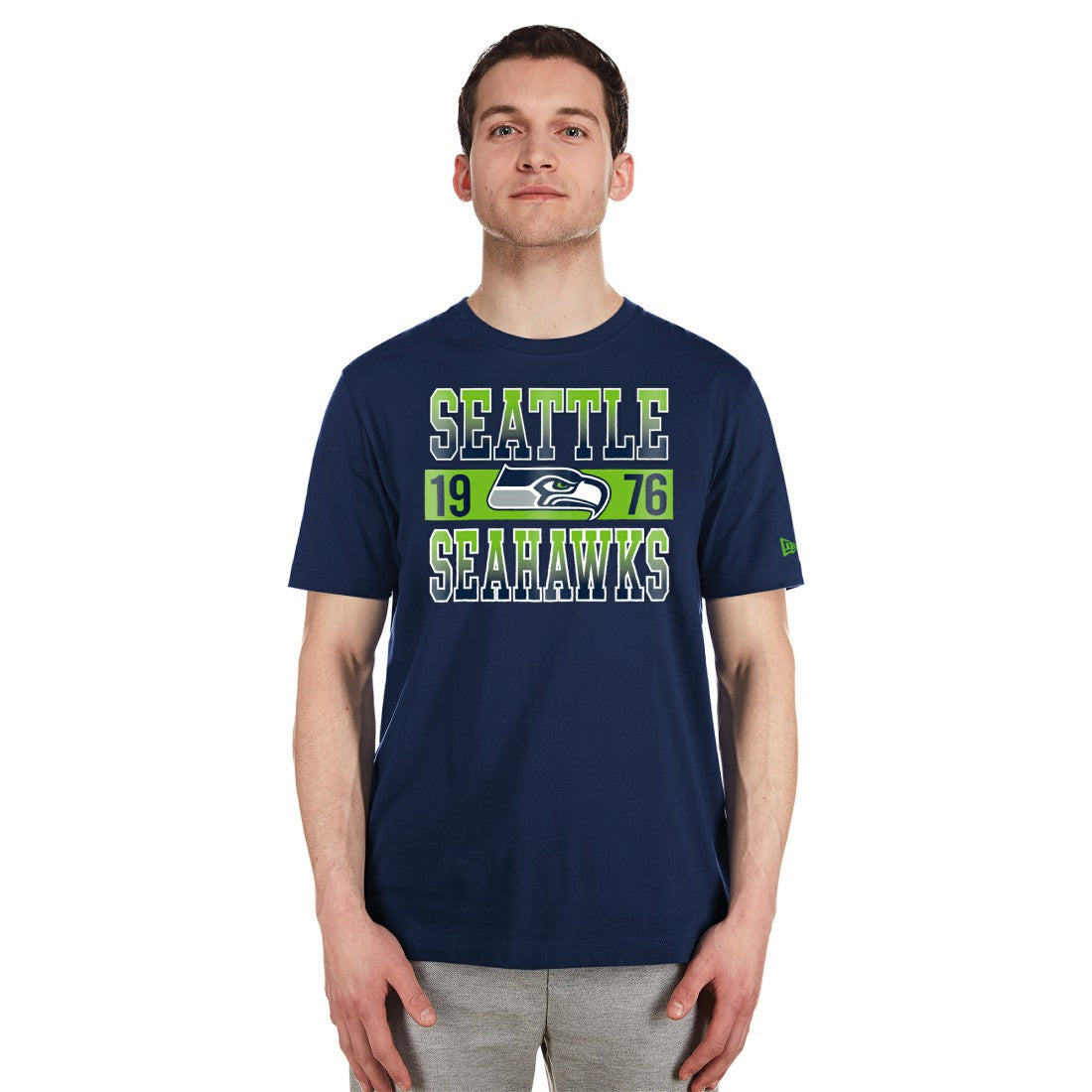 Seattle Seahawks New Era City Team T-Shirt College Navy
