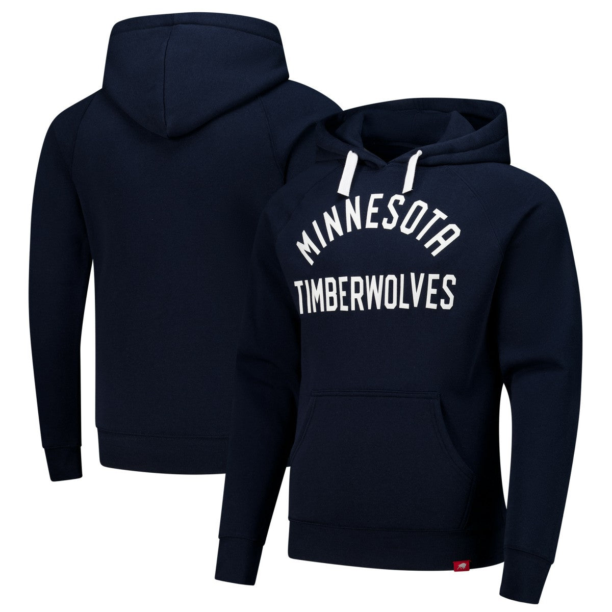 Minnesota Timberwolves Sportiqe Unisex Pullover Hoodie Navy