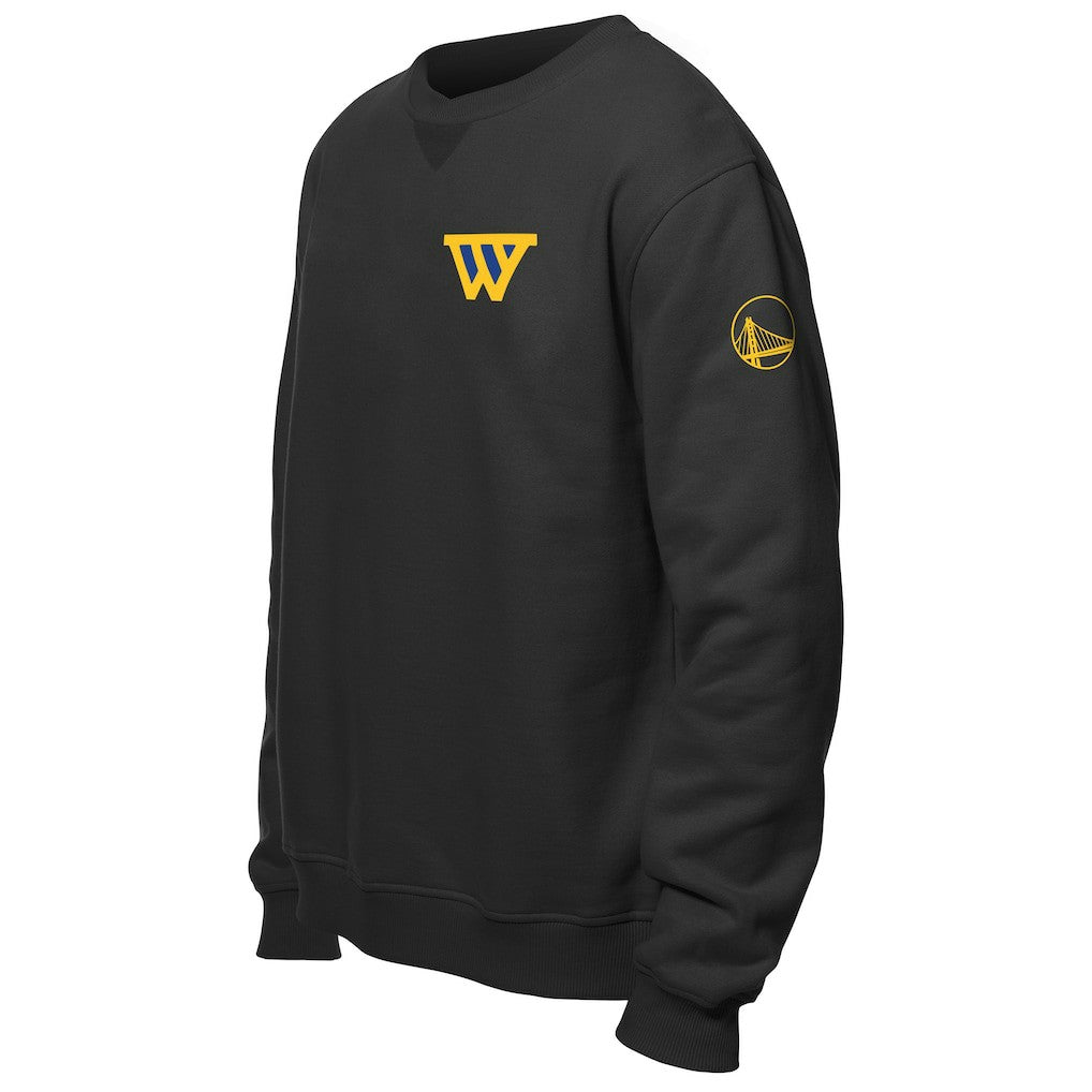 Golden State Warriors "W" Statement Pullover Sweatshirt Black