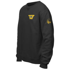 Golden State Warriors "W" Statement Pullover Sweatshirt Black
