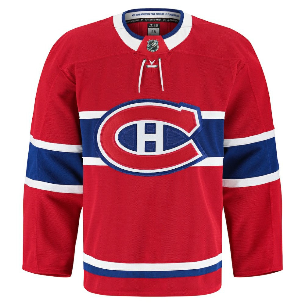 NHL Montreal Canadiens Fanatics Home Authentic Pro Jersey - Red