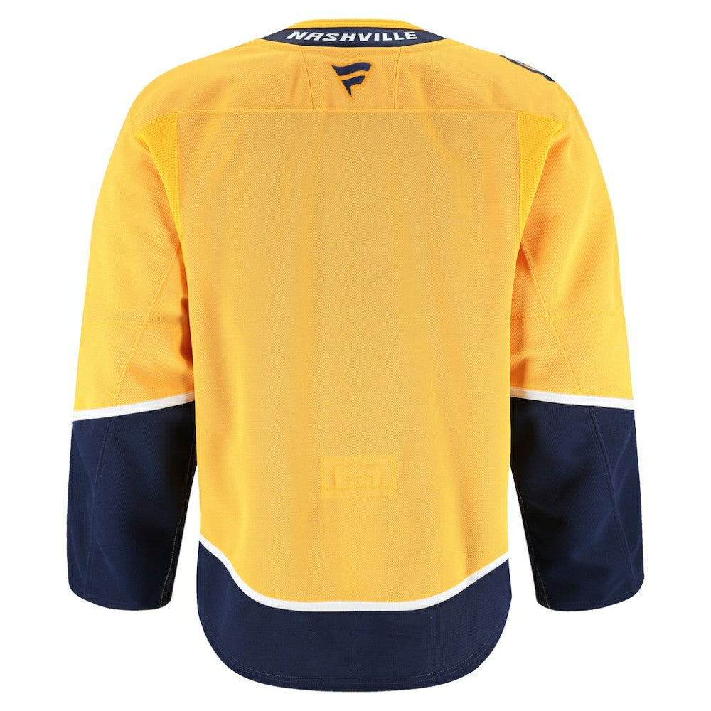 NHL Nashville Predators Fanatics Home Authentic Pro Jersey - Yellow