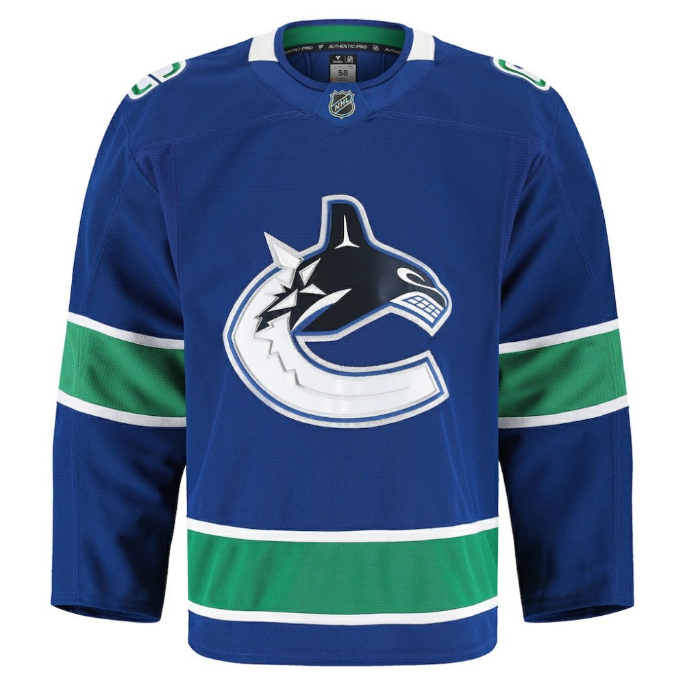 NHL Vancouver Canucks Fanatics Home Authentic Pro Jersey - Blue