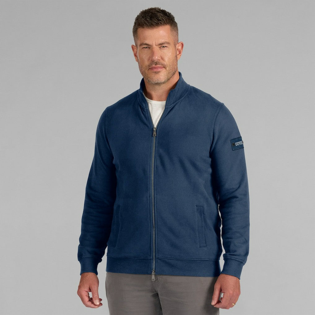 Dallas Cowboys J. Palmer QB1 Full-Zip Sweatshirt Navy