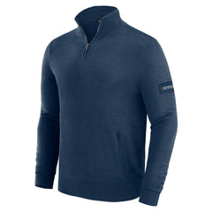 Dallas Cowboys J. Palmer Franchise Quarter-Zip Sweater Navy