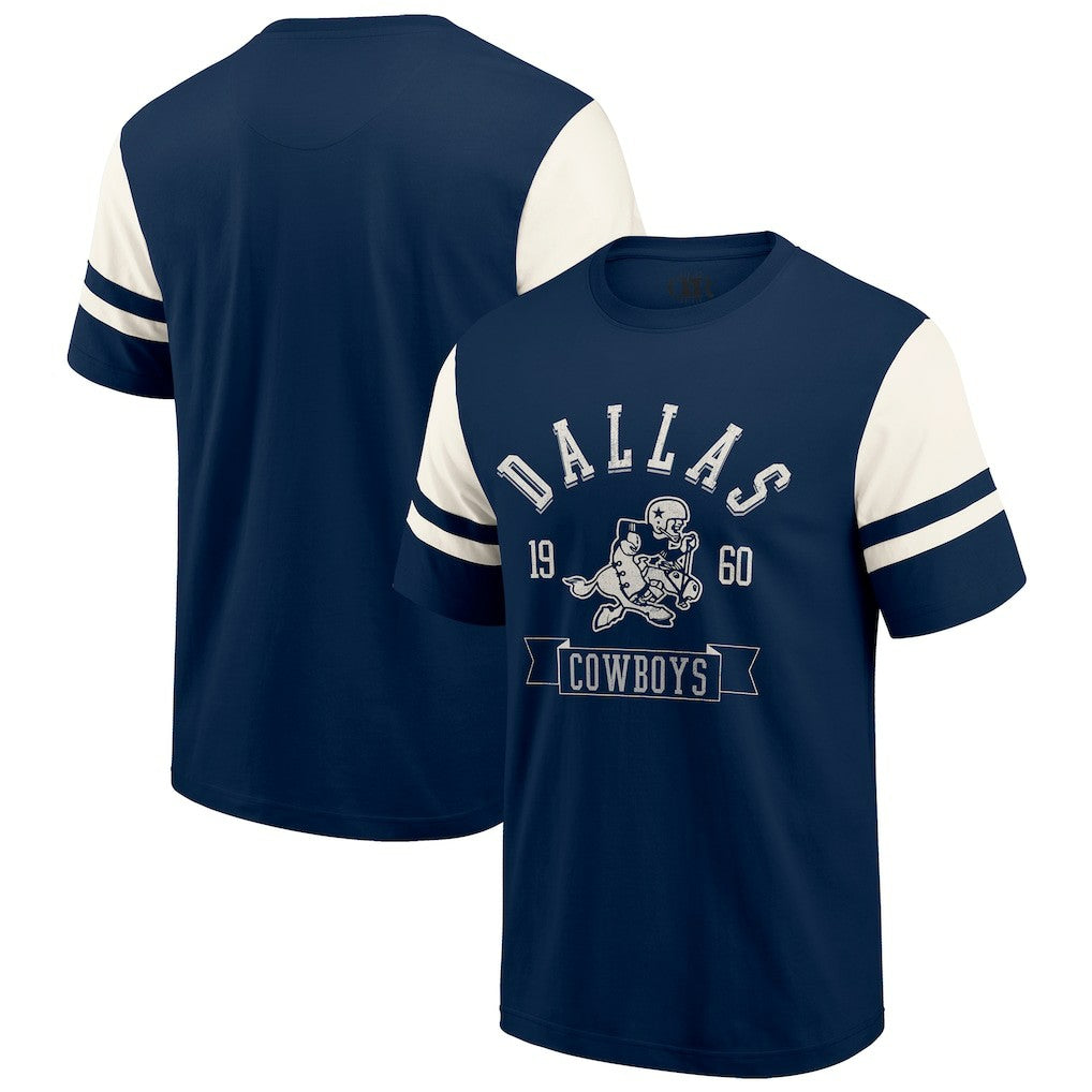 Dallas Cowboys Darius Rucker Collection Throwback T-Shirt Navy